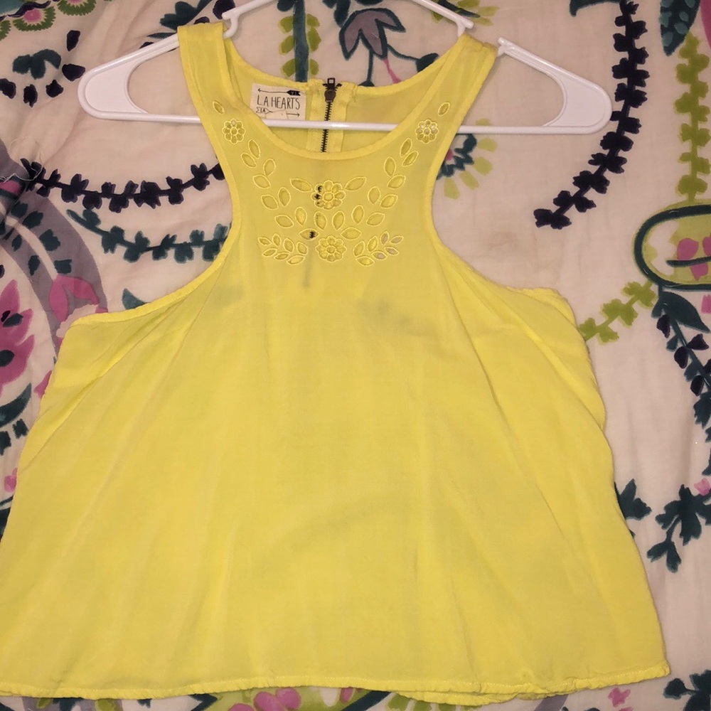 PacSun Yellow Tank